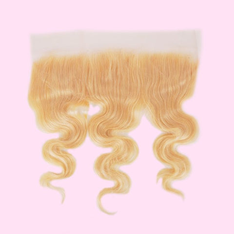 Brazilian Blonde Body Wave Frontal - Weaves Galore